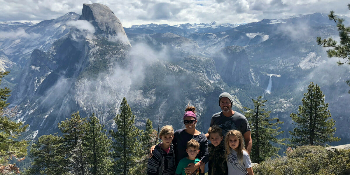 Yosemite national park camping